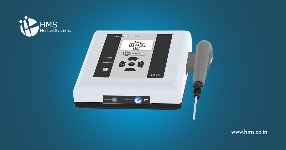 HMS Ultrasound Therapy 1/3 Mhz Machine Pain Relief Digisonic 3s Machine BJ$K