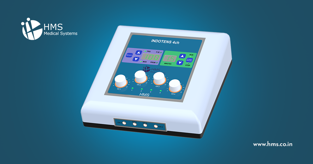 HMS-INDOTENS Tens Machine - 4 Channel