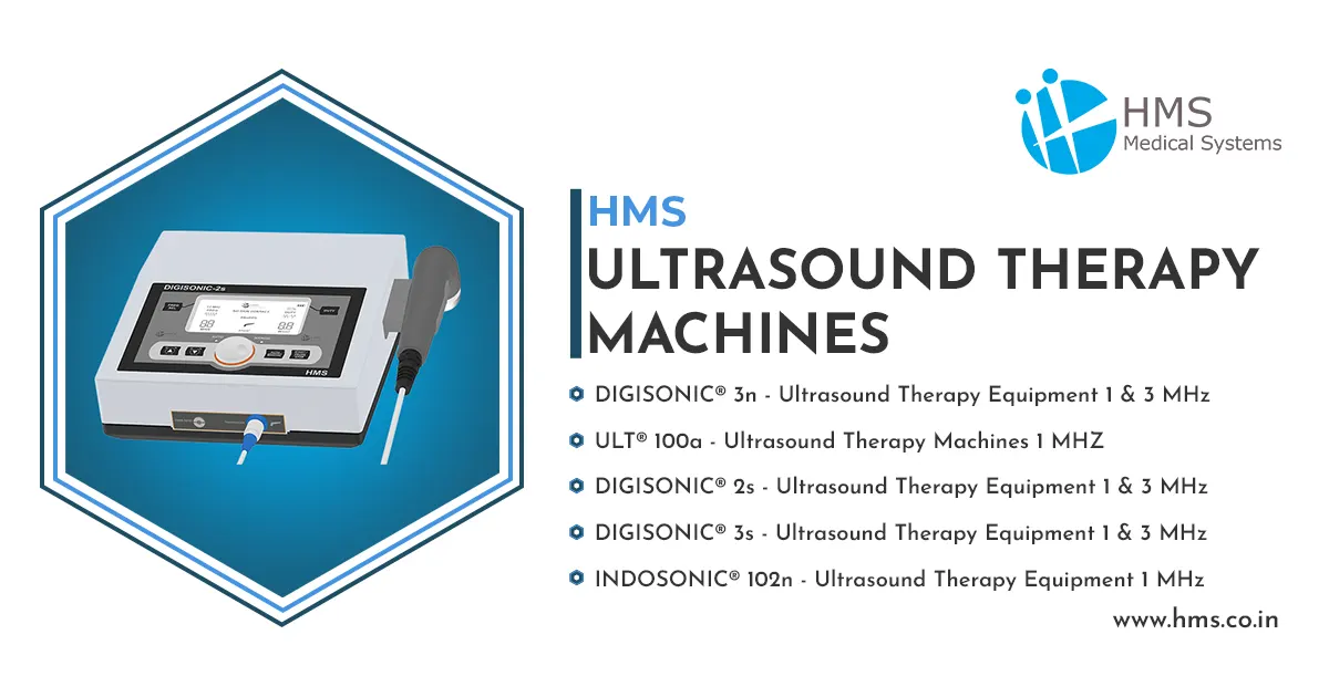 HMS Digisonic 2S - Ultrasound Therapy Machines 1 & 3 MHZ