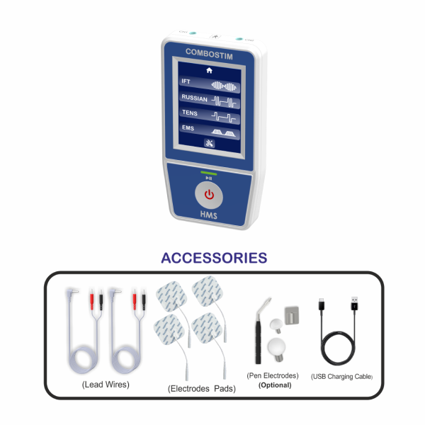 HMS Combo Stim- Pocket IFT + TENS + EMS Combo HMS Combo Stim- Pocket IFT + TENS + EMS Combo